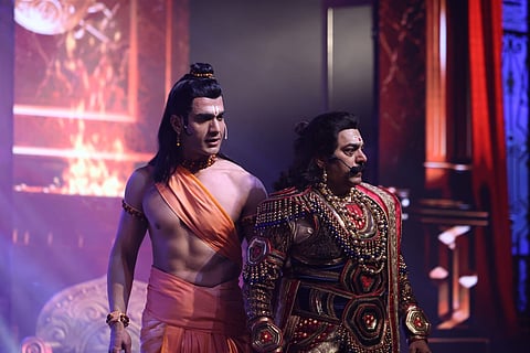Shot from 'Humare Ram'
